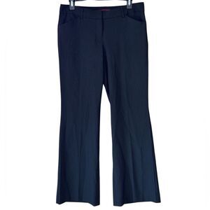 Express Women's Editor Pinstripe Wideleg Trouser Pant - Size 6 Short